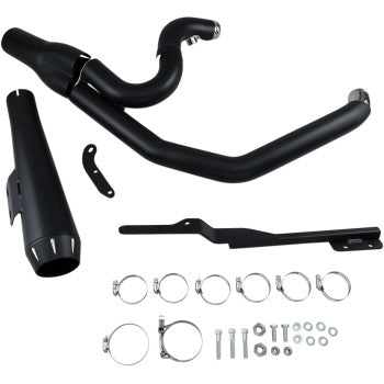 BASSANI XHAUST | Road Rage 2:1 Exhaust System DYNA '91-'05 (Black)