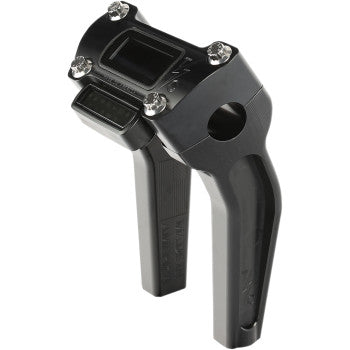 Thrashin Supply Co. Handlebar Risers | Pull Back | 6-1/2" | Gauge Cutout