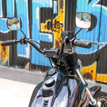 Thrashin Supply Co. Handlebar Risers | Pull Back | 6-1/2"