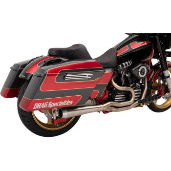 BASSANI XHAUST | Road Rage III 2:1 Exhaust System BAGGER '17-'23 (Stainless Steel)