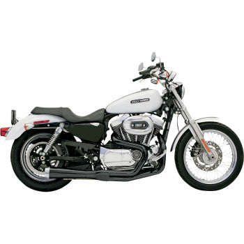 BASSANI XHAUST | Road Rage 2:1 XL Exhaust Black '86-'03 (Black)